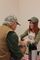Broista giving coffee to a veteran in prescott Arizona