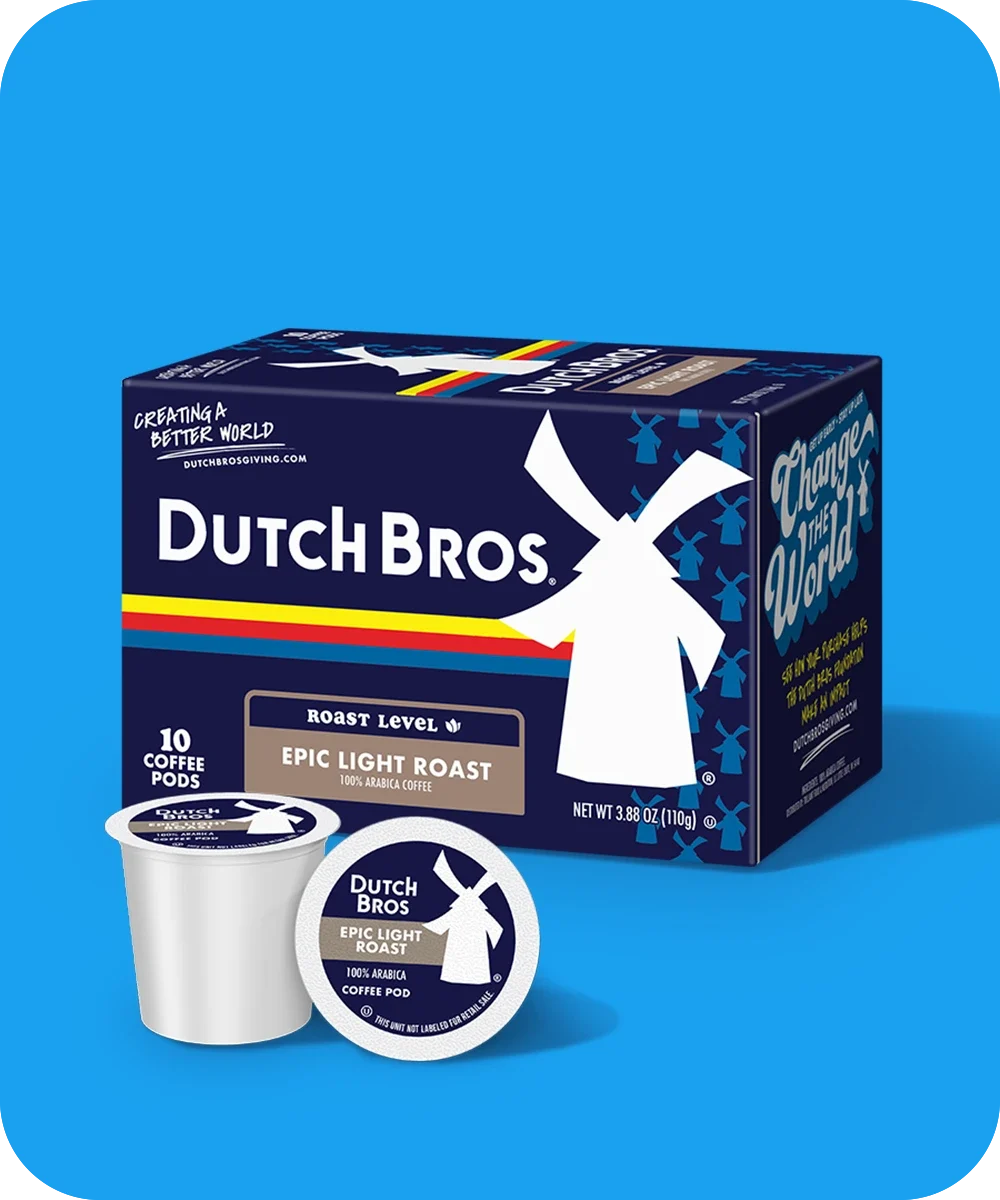 dutch bros epic light roast pods