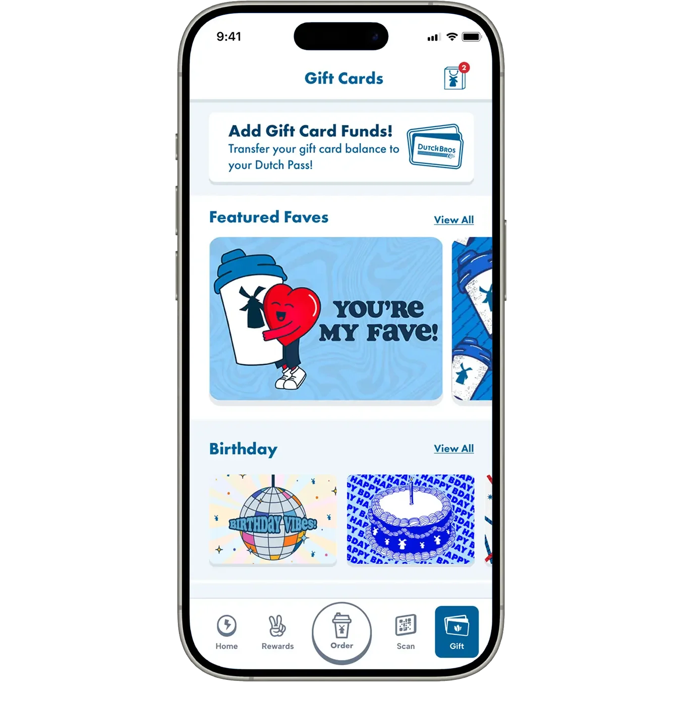 pick your design on the mobile app