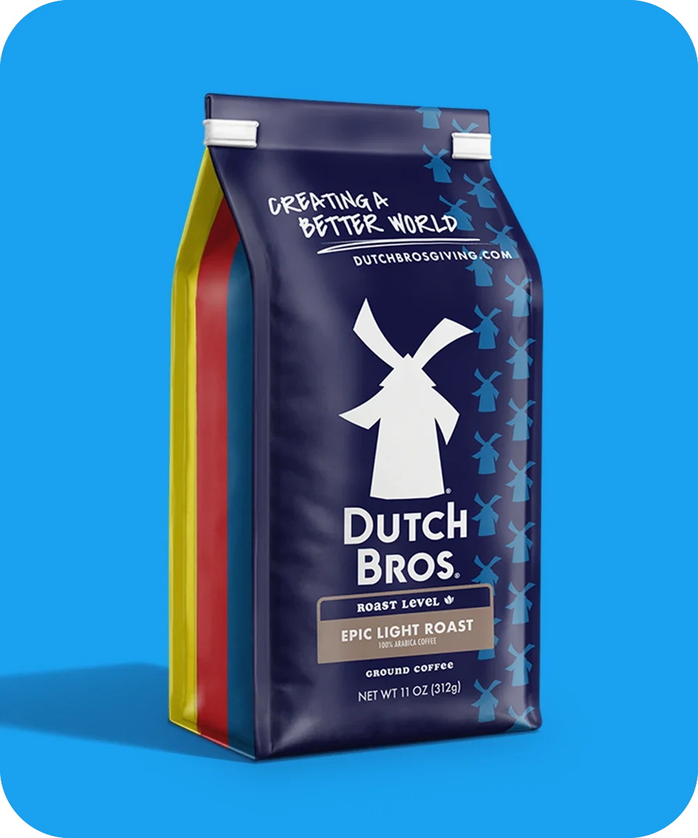 dutch bros epic light roast ground coffee
