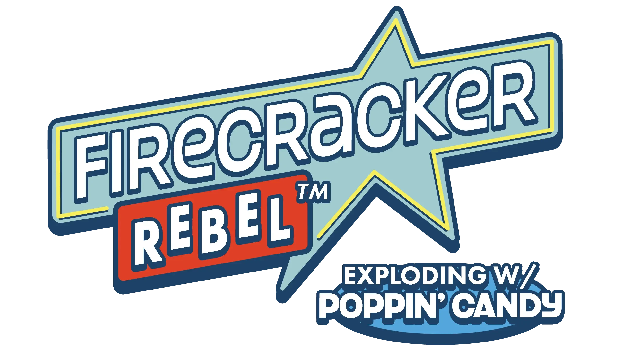 Firecracker Rebel exploding with poppin' candy