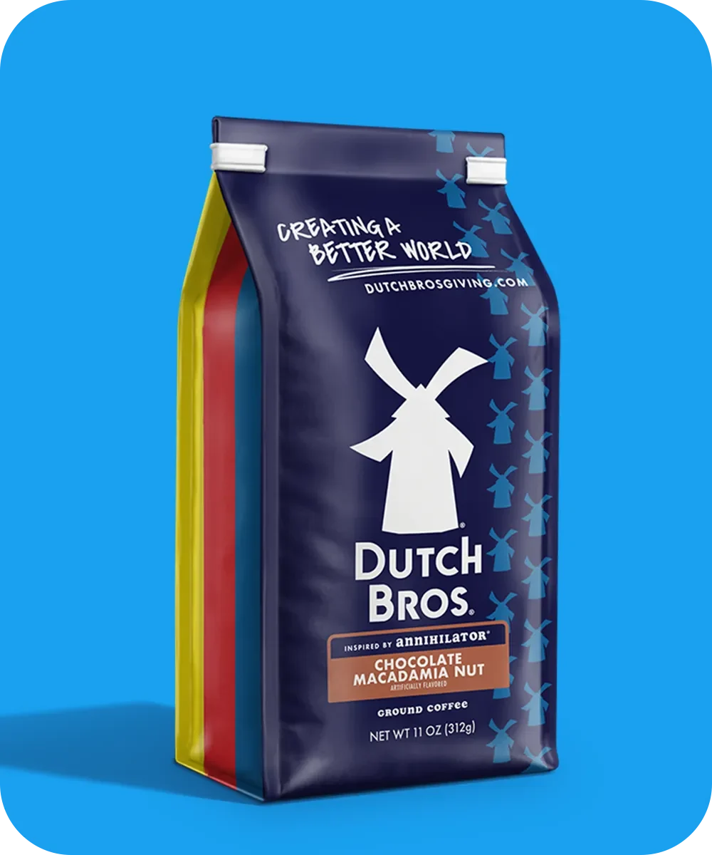 dutch bros chocolate macadamia nut ground coffee