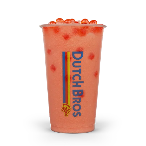 Blackberry Lemonade w/ Strawberry Boba