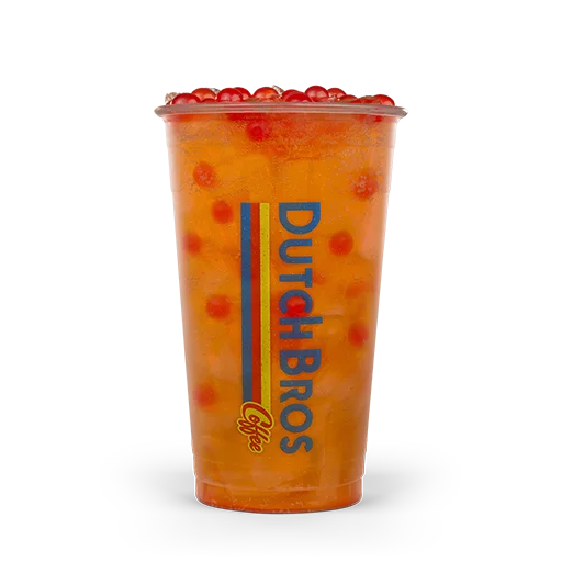 Banana, Orange & Strawberry w/ Strawberry Boba