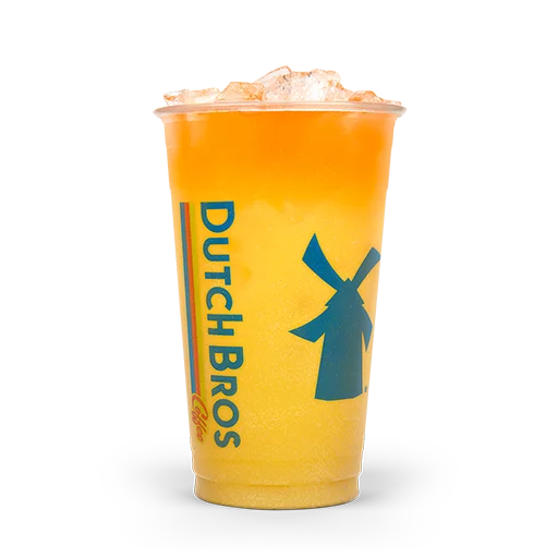 Passion Fruit & White Chocolate w/ Peach Float