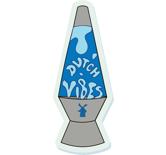 lava lamp sticker design
