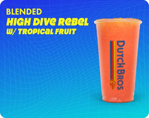 high dive rebel with tropical fruit