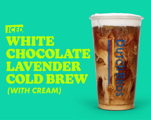 Dutch Bros White Chocolate Lavender Cold Brew