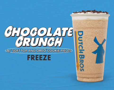 Dutch Bros Chocolate Crunch Freeze