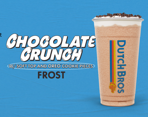 Dutch Bros Chocolate Crunch Frost