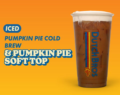 Iced Pumpkin Pie Cold Brew & Pumpkin Pie Soft Top