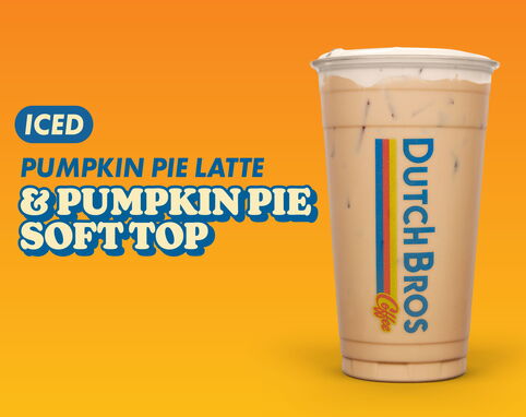 Iced Pumpkin Pie Latte and Pumpkin Pie Soft Top