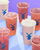 A collection of Strawberry Lavender drinks from Dutch Bros