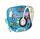Dutch Bros sticker portraying an old school disc man cd player