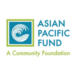 The logo for the nonprofit organization Asian Pacific Fund