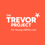 The logo for the nonprofit organization the Trevor Project