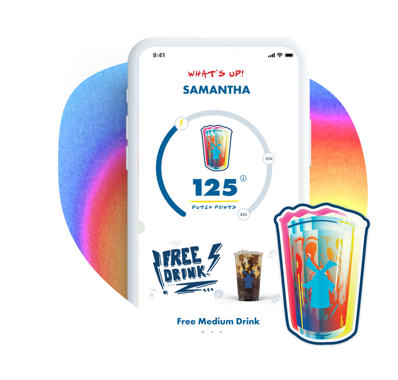 Dutch Bros Mobile App Dashboard