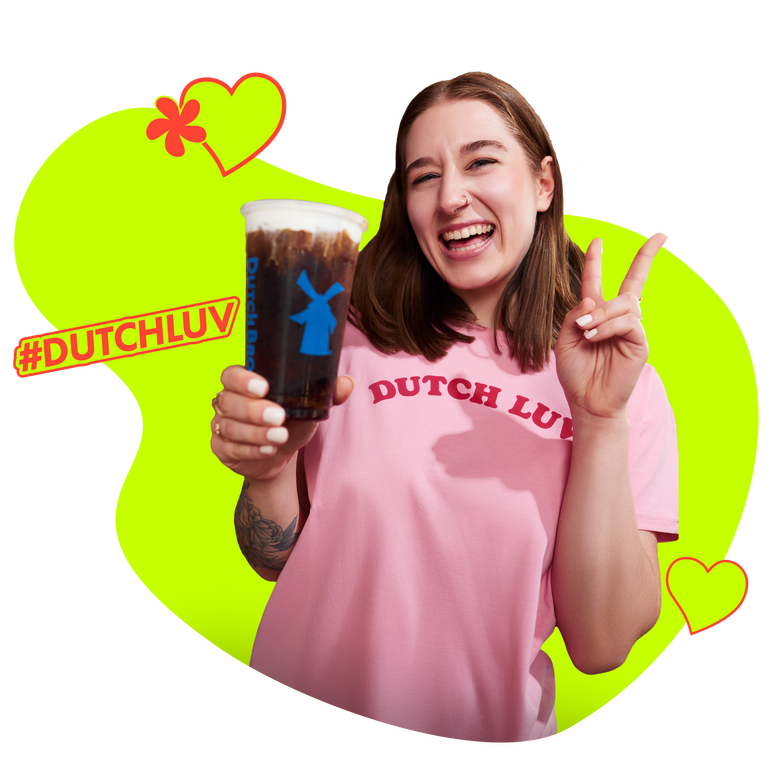 Dutch Bros coffee celebrates their Dutch Luv event 