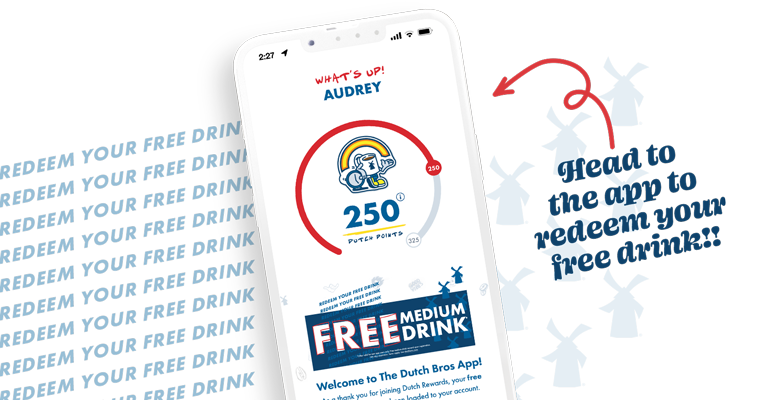 Download the App to get a free drink