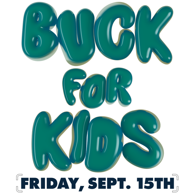 Dutch Bros Buck For Kids event September 15th